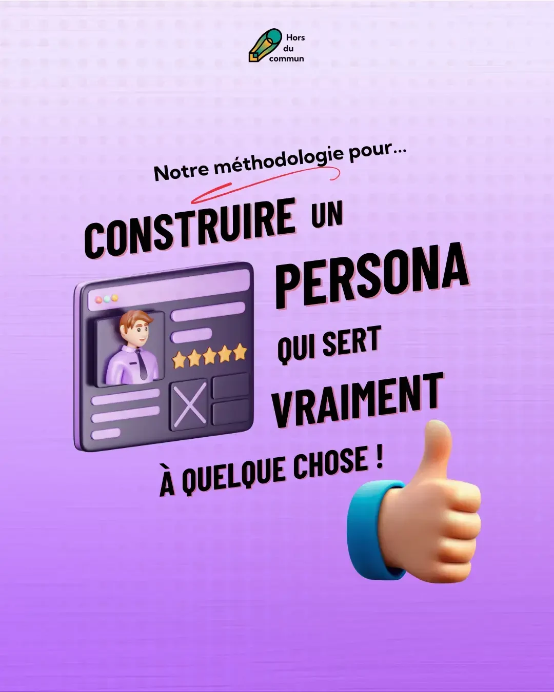 Persona building visual