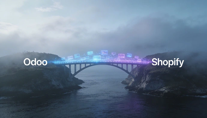 Pont entre Odoo et Shopify