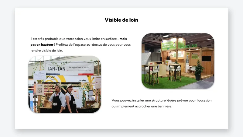 Document preview: 26 techniques to draw attention to your trade show booth