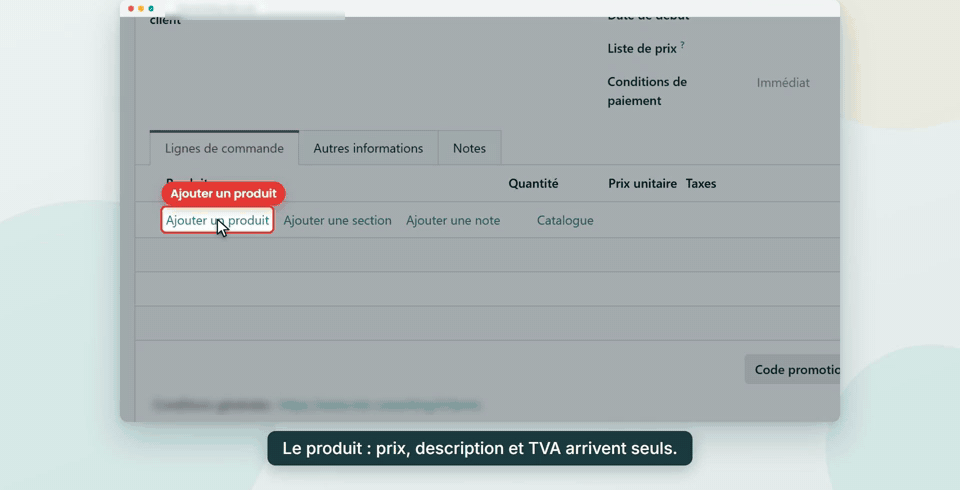 Extraits animés d’une vidéo de formation : le geste à faire est encadré et commenté